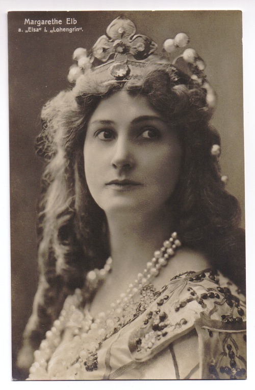 Elb, Margarethe - Margarethe Elb a. Elsa i. Lohengrin