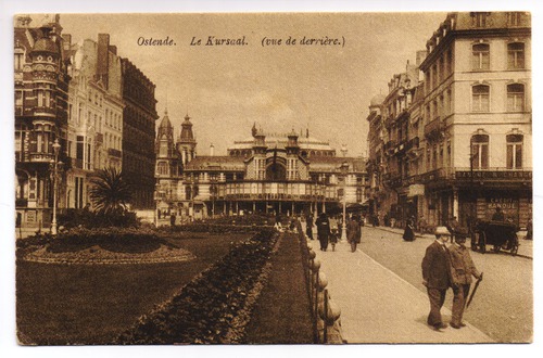 Ostende - Le Kursaal. (vue de derrire)