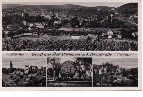 Bad Drkheim - Gru aus Bad Drkheim a. d. Weinstrae