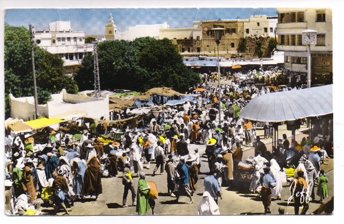Tanger - Postkarte: Tanger - Big Socco place