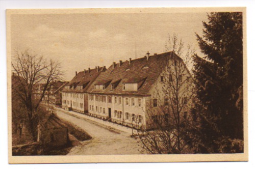 Knigsfeld, Luftkurort - Postkarte: Mdchenpensionat Schwesternhaus