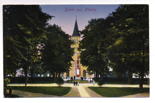 Herrnhuter Gemeine - Postkarte: Guss aus Niesky