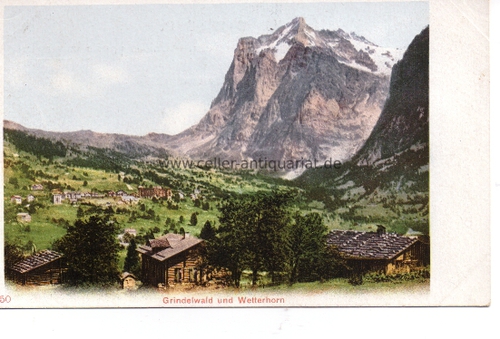 Schweiz - Grindelwald und Wetterhorn