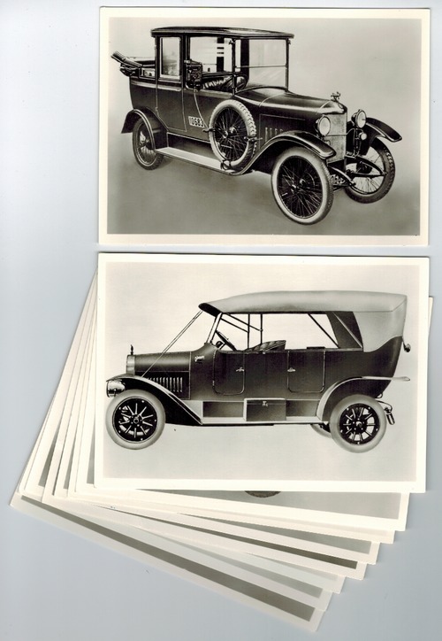 Historische Kraftfahrzeuge - Folge 1: Zur Geschichte der Dixi-Automobile mit 9 PKW-Postkartenbilder