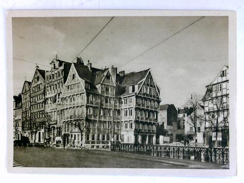 Hamburg - Postkarte: Alte Kaufmannshuser