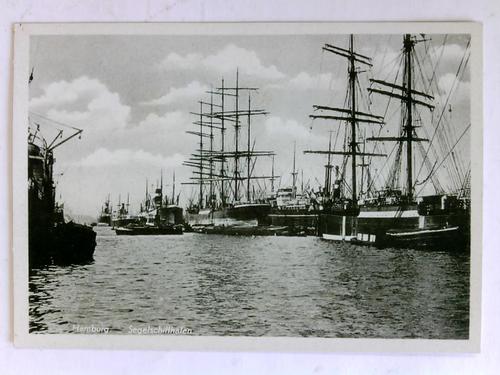 Hamburg - Postkarte: Segelschiffhafen