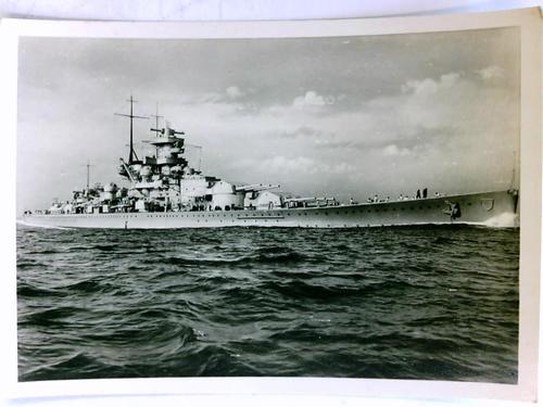 Kriegsmarine - Postkarte: Schlachtschiff Scharnhorst