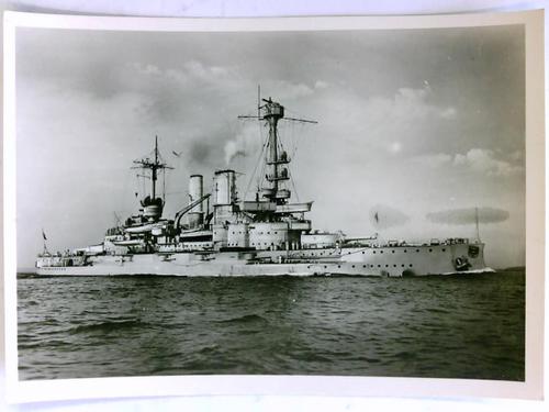 Kriegsmarine - Postkarte: Linienschiff Schlesien
