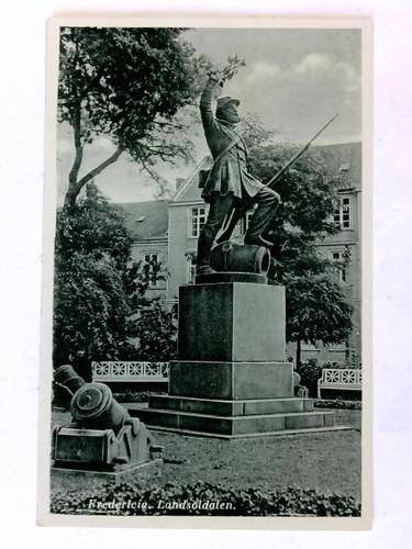 Fredericia (Dnemark) - Postkarte: Landsoldat, Denkmal