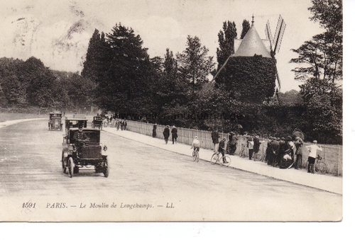 Paris - Postkarte. 1591 Paris. - Le Moulin de Longchamps. - LL.