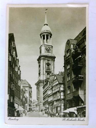 Hamburg - Postkarte: St. Michaelis Kirche