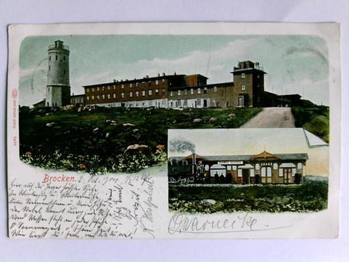 Brocken (Harz) - Postkarte: Brocken