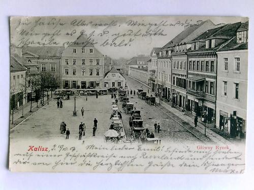 Kalisz - Postkarte: Kalisz - Glwny Rynek