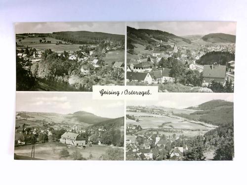 Erzgebirge - Postkarte: Geising / Osterzgeb. - Verschiedene Ansichten