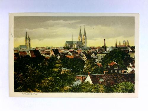Halberstadt - Postkarte: Halberstadt - Gesamtansicht