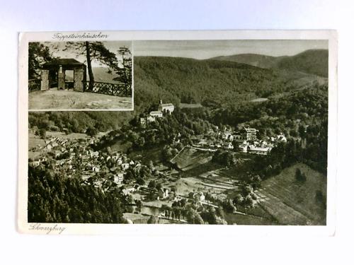 Thringen - Postkarte: Schwarzburg - Blick vom Trippstein