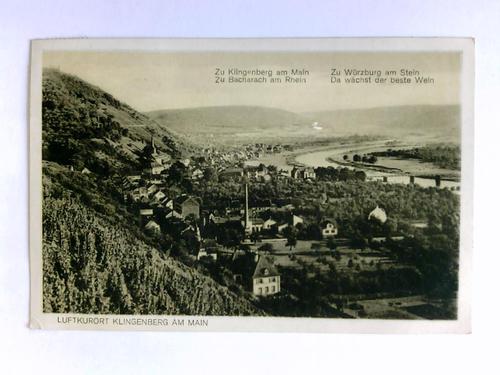 Klingenberg (Bayern) - Postkarte: Luftkurort Klingenberg am Main - Gesamtansicht