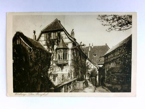 Wartburg - Postkarte: Wartburg - Der Burghof