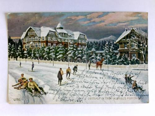 Oberhof (Thringen) - Postkarte: Oberhof in Thr. - Kurhaus Marien-Bad