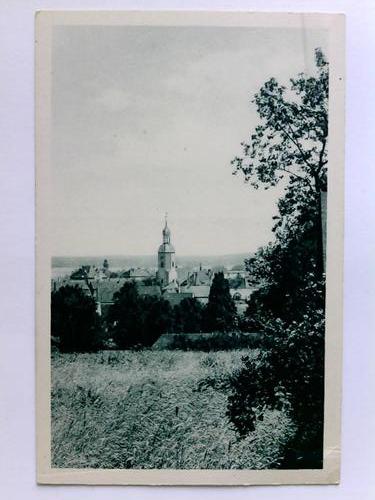 Radeburg (Sachsen) - Postkarte: Teilansicht