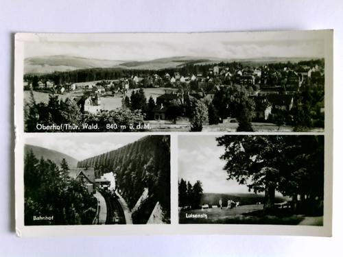 Oberhof (Thringen) - Postkarte: Oberhof/Thr. Wald, 840 m . d. M.