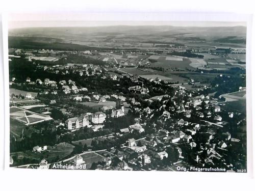 Altheide-Bad - Postkarte: Altheide-Bad - Orig.-Fliegeraufnahme