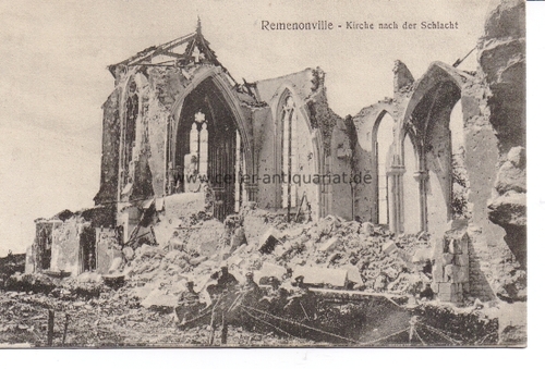 Remenonville - Remenonville - Kirche nach der Schlacht