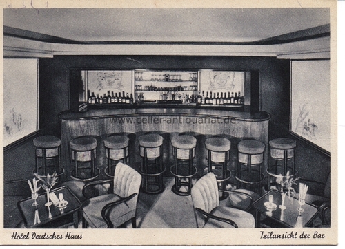 Hahnenklee im Oberharz - Hotel Deutsches Haus. Teilansicht der Bar