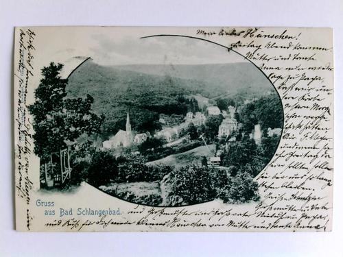 Bad Schlangenbad - Postkarte: Gruss aus Bad Schlangenbad