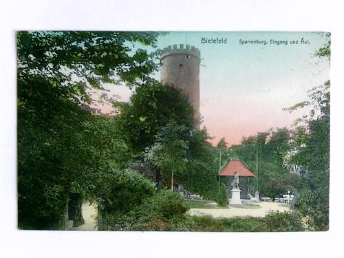 Bielefeld - Postkarte: Bielefeld - Sparrenburg, Eingang und Hof