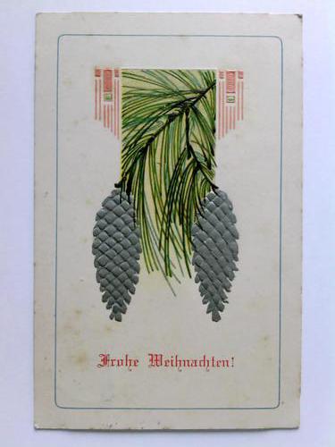 Weihnachtsgre - Postkarte: Frohe Weihnachten!
