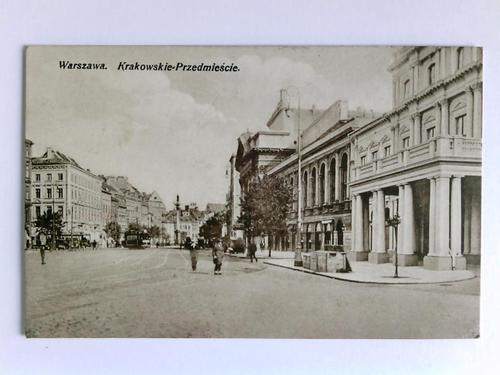 Warschau - Postkarte: Warzawa. Krakowskie-Przedmiescie
