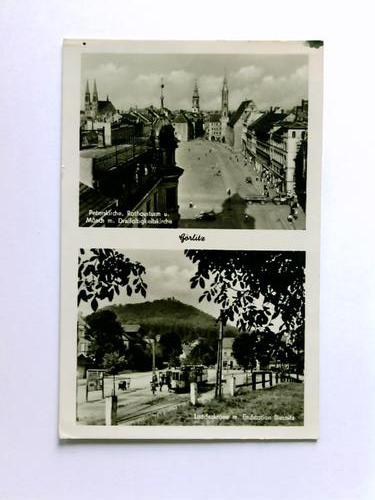 Grlitz - Postkarte: Grlitz - verschiedene Ansichten