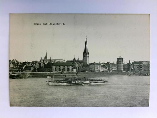 Dsseldorf - Postkarte: Blick auf Dsseldorf