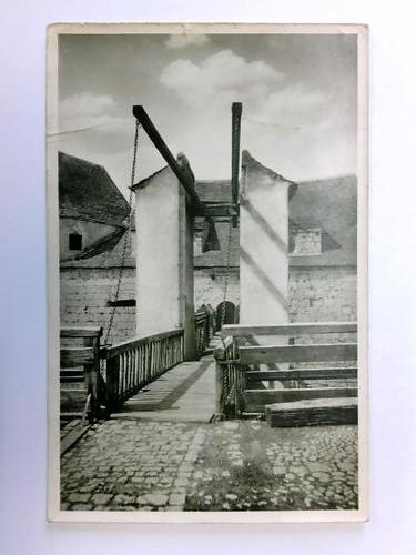 Oberes Donautal - Postkarte: Burg Wildenstein - Zugbrcke und Burgeingang