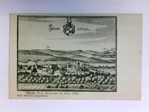 Jhnde - Postkarte: Jhnde (Prov. Hannover) im Jahre 1654