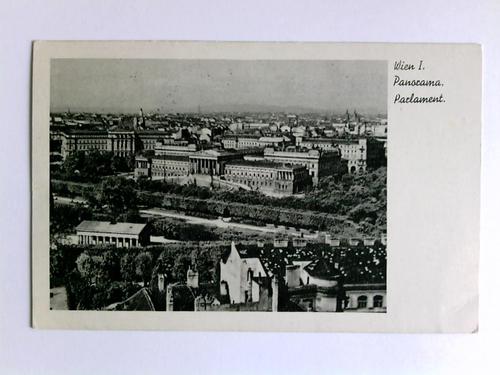Wien - Postkarte: Wien I. - Panorama, Parlament