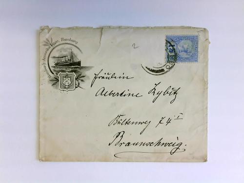 Hamburg - Briefumschlag: Hamburg-Amerika-Line, Hamburg - H.A.P.A.G.
