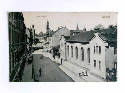 Bautzen - Postkarte: Stein-Strae - Bautzen