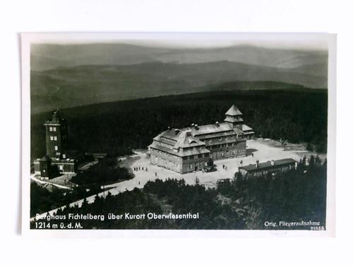 Oberwiesenthal - Postkarte: Berghaus Fichtelberg ber Oberwiesenthal, 1214 m . d. M.