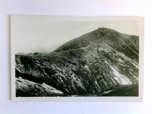 Riesengebirge - Postkarte: Schneekoppe v. d. Aupaguelle 605 m