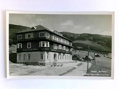 Riesengebirge - Postkarte: Hotel St Peter - St. Peter-Spindlermhle