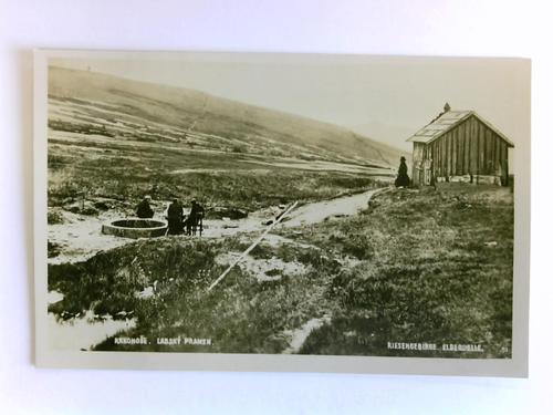 Riesengebirge - Postkarte: Krkonose. Labsky Pramen - Riesengebirge. Elbquelle