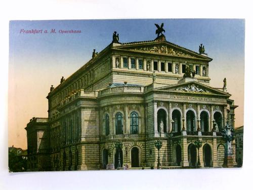 Frankfurt am Main - Postkarte: Frankfurt a. M. - Opernhaus