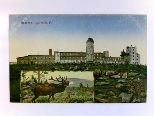 Harz - Postkarte: Brocken (1142 m . M.)