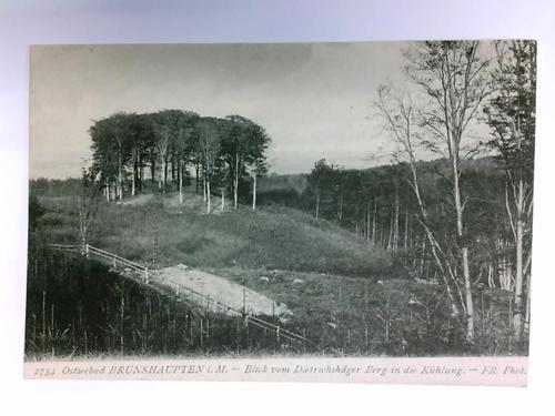 Brunshaupten - Postkarte: Ostseebad Brunshaupten i. M. - Blick vom Dietrichshger Berg in die Khlung