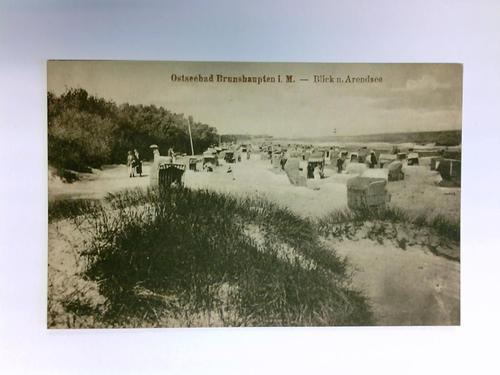 Brunshaupten - Postkarte: Ostseebad Brunshaupten i. M. - Blick n. Arendsee