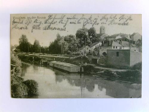Feldpost - 1 Postkarte: Vouziers an der Aisne