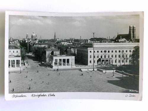 Mnchen - 1 Postkarte: Mnchen - Kniglicher Platz