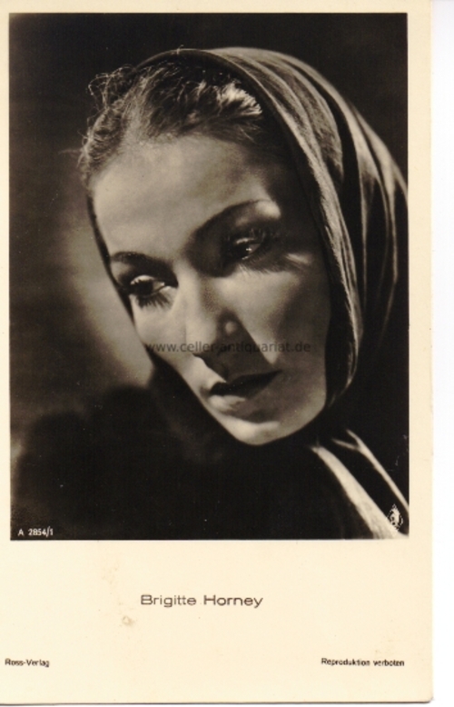 Horney, Brigitte - Postkarte